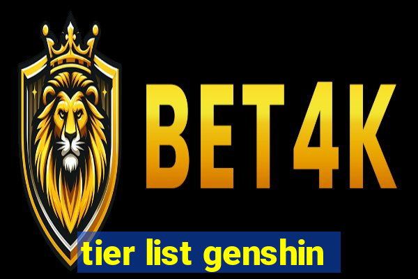 tier list genshin